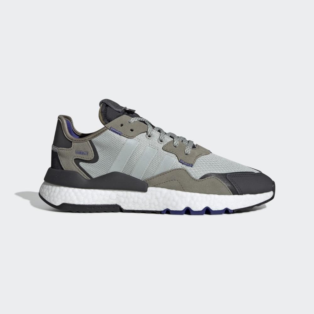 Originals Adidas Nite Jogger Barbati Romania - Gri Argintii/Negrii EE5867